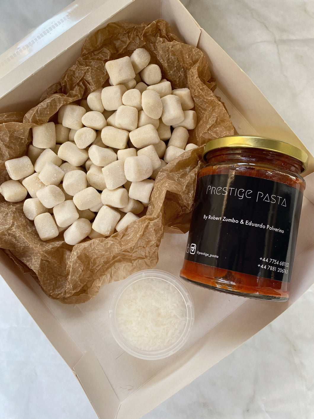 Gnocchi and Tomato Basil Sauce